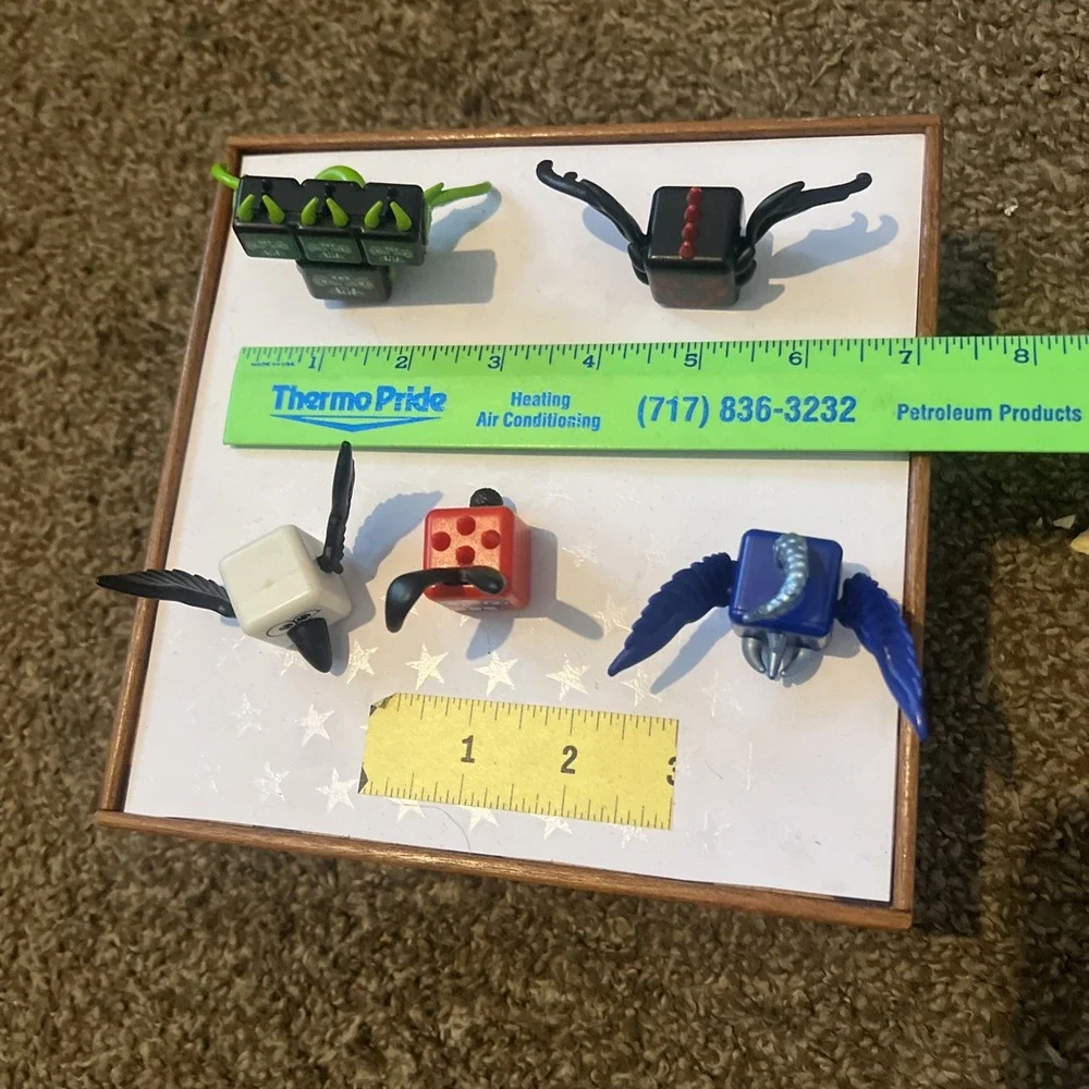Lot Of 5 Crazy Cubes Spin Master Monster Cubes